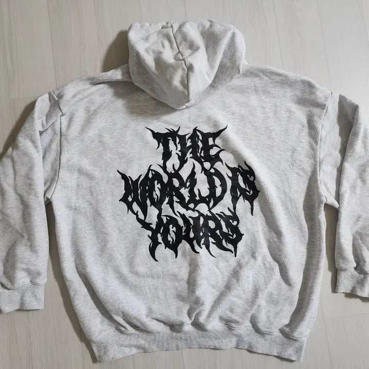[BUNJANG] Trigger Design Lab Oversized Hoodie Gray / (인하)트리거디자인랩 오버핏 후두티105~110(매장정품)