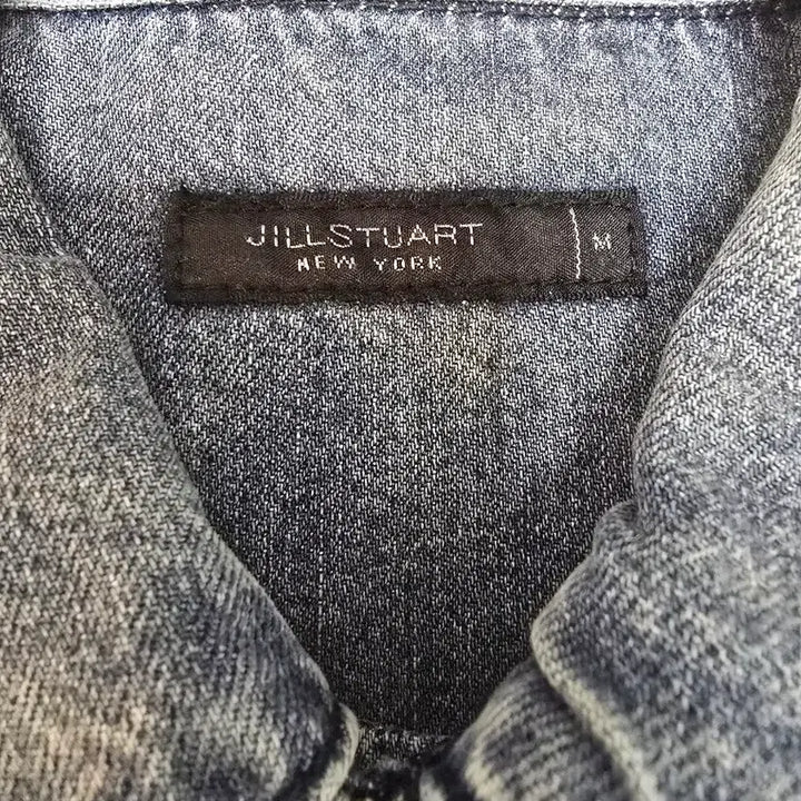 [BUNJANG] Jill Stuart New York Light Wash Denim Shirt (M) / 질스튜어트뉴욕 연청 데님 셔츠 M사이즈 판매