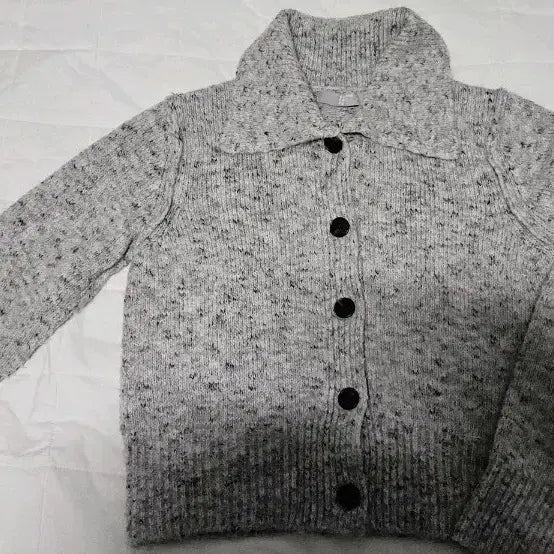 [BUNJANG] 8Seconds Gray Mix Color Knit Cardigan / 에잇세컨즈 그레이 믹스컬러 니트 가디건90