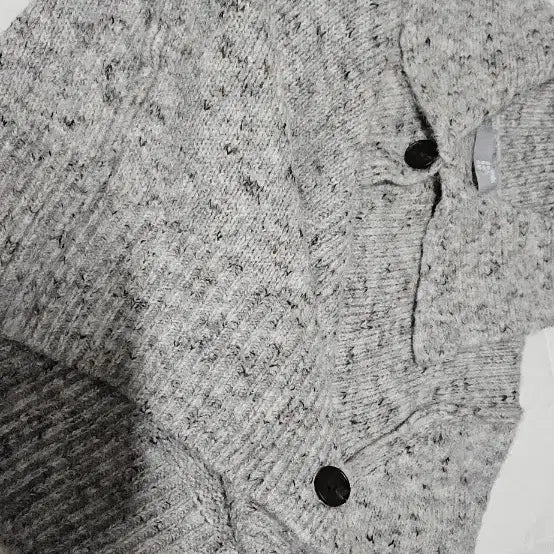 [BUNJANG] 8Seconds Gray Mix Color Knit Cardigan / 에잇세컨즈 그레이 믹스컬러 니트 가디건90