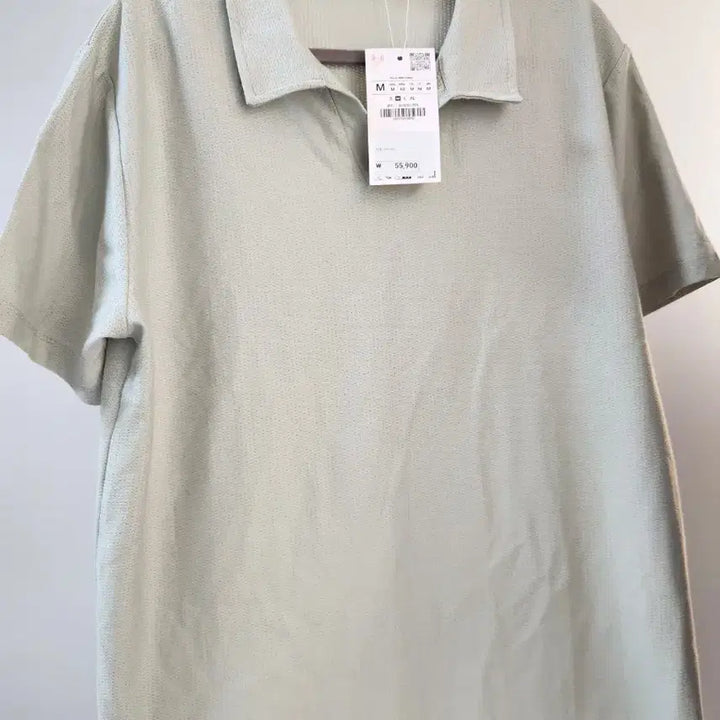 [SOLD OUT] 새상품- 자라 남상 스트럭처 폴로 티셔츠 (반값 택포 2.2만)