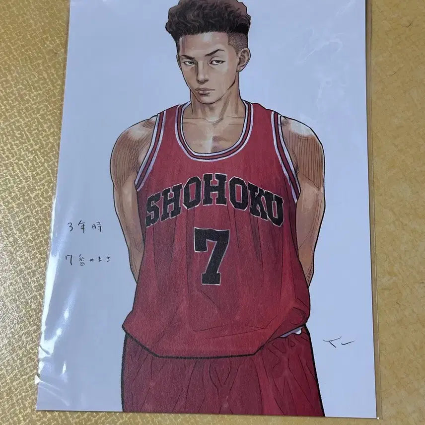 [BUNJANG] The First Slam Dunk Song Tae-seop Mini Poster / 더 퍼스트 슬램덩크 특전 송태섭 미니포스터