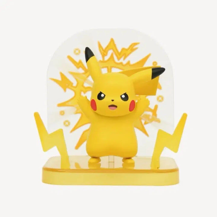 [BUNJANG] Pokemon Pikachu Figure Stand 8cm / 새상품) 포켓몬 피카츄 피규어 스탠드