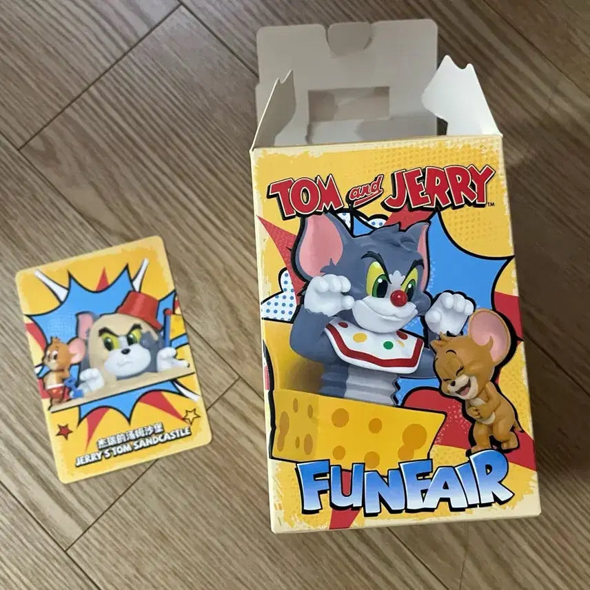 [BUNJANG] Popmart Tom and Jerry Funfair Sandcastle Figure / 팝마트 톰과제리 Funfair 피규어 모래성 미개봉품(교환가능)