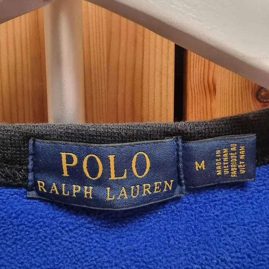 [BUNJANG] Polo Ralph Lauren Black Fleece Sweatshirt / 폴로 랄프로렌 블랙 맨투맨M
