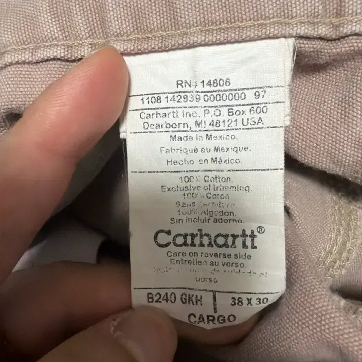 [BUNJANG] Carhartt B240 Cargo Pants / 빈티지 칼하트 00s 카펜터 카고팬츠