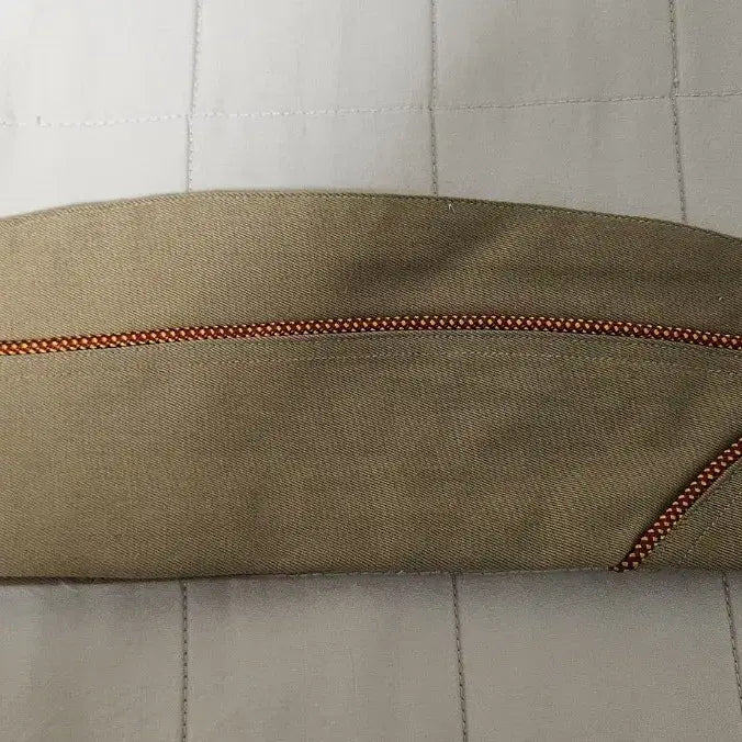 [BUNJANG] U.S. Army WWII Khaki Garrison Cap / 2차대전 미군 카키 게리슨모 약모