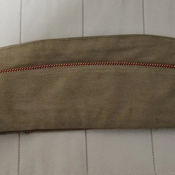 [BUNJANG] U.S. Army WWII Khaki Garrison Cap / 2차대전 미군 카키 게리슨모 약모