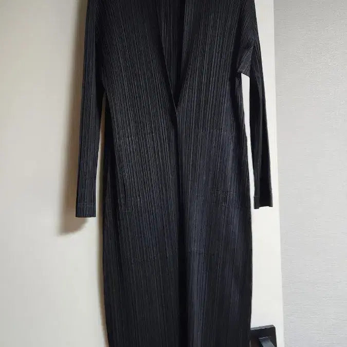 [BUNJANG] Pleats Please Long Cardigan / 플리츠  플리즈  롱가디건