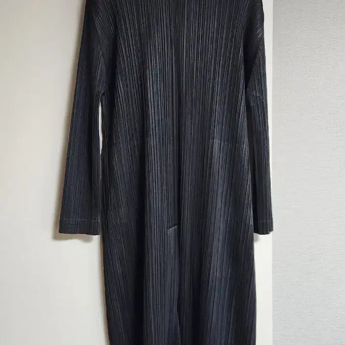 [BUNJANG] Pleats Please Long Cardigan / 플리츠  플리즈  롱가디건