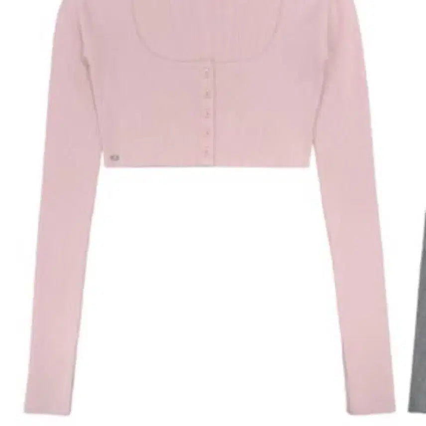 [BUNJANG] Pale Jade Button Bolero Knit Cardigan / 페일제이드 버튼 볼레로 니트 가디건