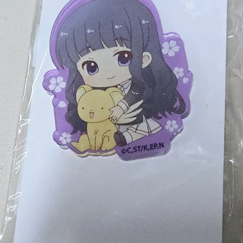[BUNJANG] Cardcaptor Sakura Clear Card Tomoyo Acrylic Keyholder / 카드캡터사쿠라 클리어카드편 규귯토 아크릴 키홀더 토모요