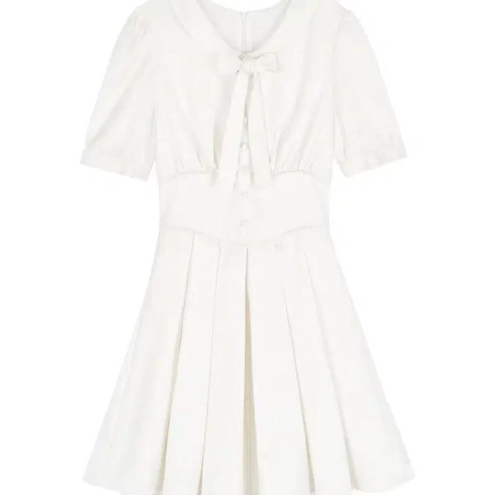 [BUNJANG] Clicheria Ella Lace Satin Dress / 클리시어 엘라 레이스 사틴 드레스 s