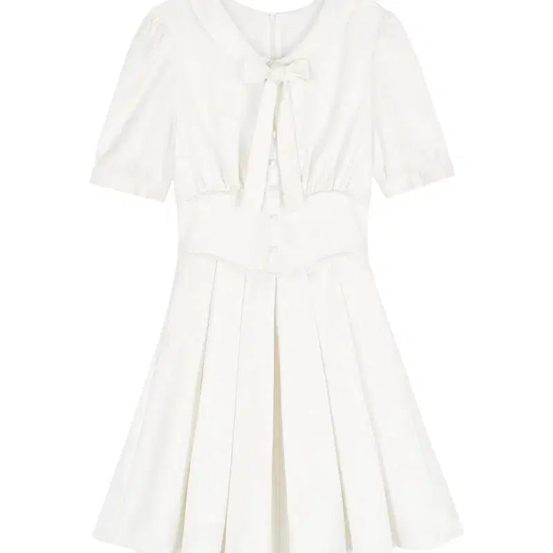 [BUNJANG] Clicheria Ella Lace Satin Dress / 클리시어 엘라 레이스 사틴 드레스 s