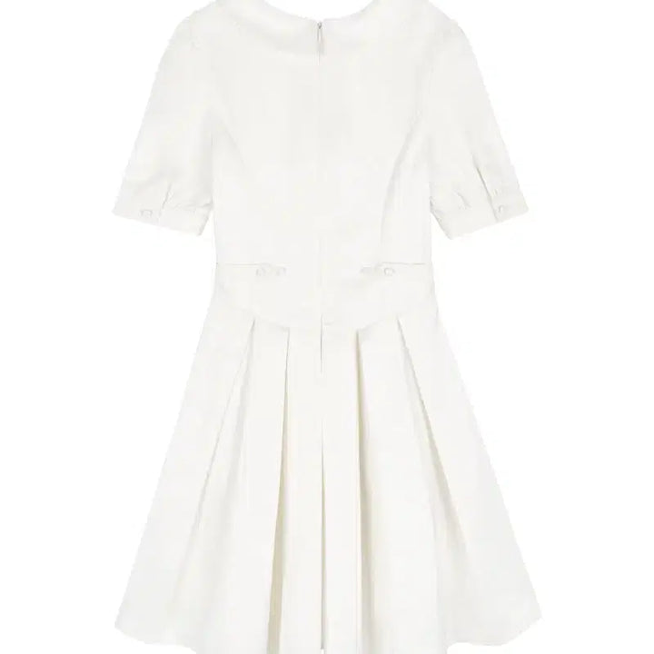 [BUNJANG] Clicheria Ella Lace Satin Dress / 클리시어 엘라 레이스 사틴 드레스 s
