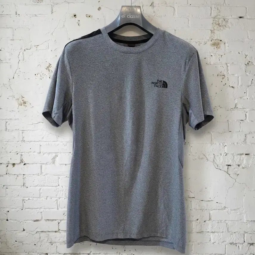 [BUNJANG] The North Face Logo T-Shirt - Size 90 (Gray) / 노스페이스 반팔티 90 사이즈