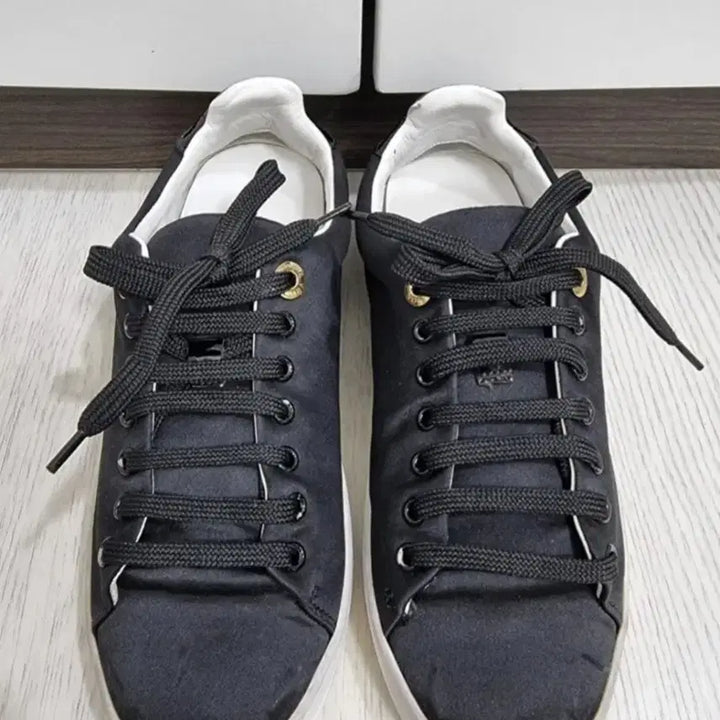 [BUNJANG] Louis Vuitton Frontrow Canvas Sneakers / 정품 여성 루이비통 프론트로우 캔버스 스니커즈 35 1/2