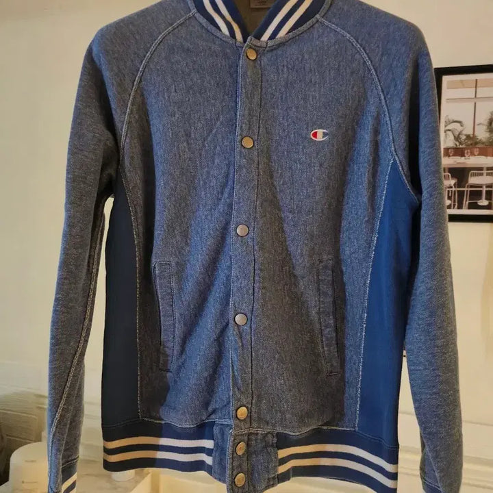 [BUNJANG] Champion Reverse Weave Blouson Jacket / L-95(일본)챔피온 리버스위브 스웨트 블루종 자켓