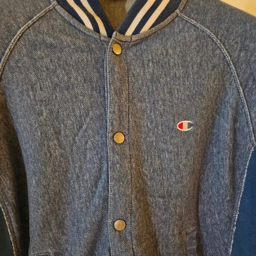 [BUNJANG] Champion Reverse Weave Blouson Jacket / L-95(일본)챔피온 리버스위브 스웨트 블루종 자켓