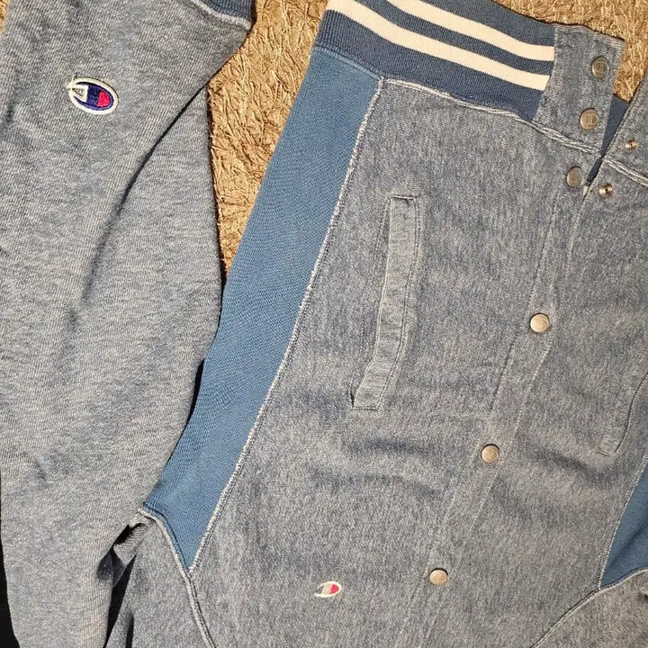 [BUNJANG] Champion Reverse Weave Blouson Jacket / L-95(일본)챔피온 리버스위브 스웨트 블루종 자켓