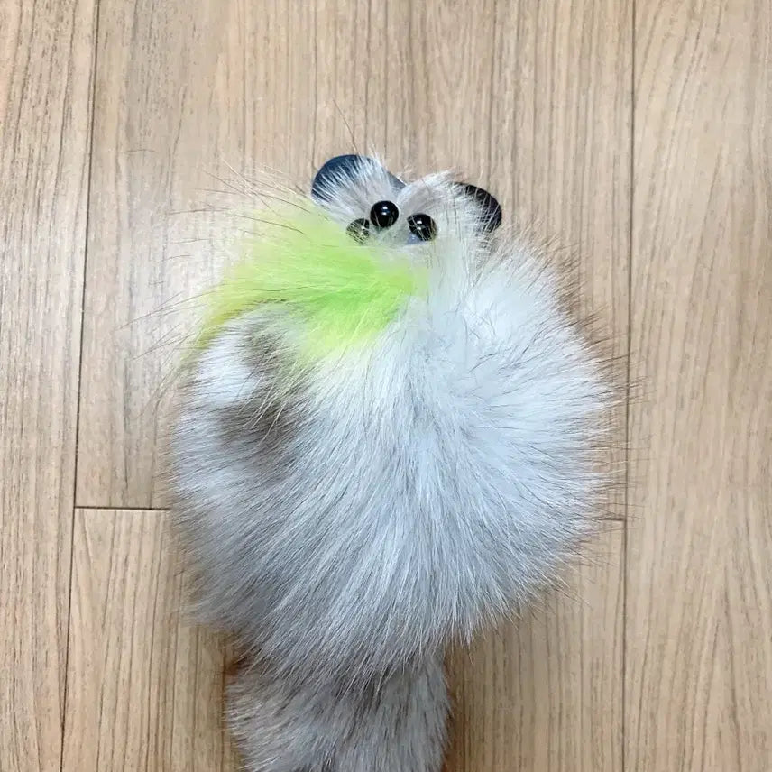 [BUNJANG] Saga Fox Fur Bag Charm / 사가폭스털 가방걸이(새상품)