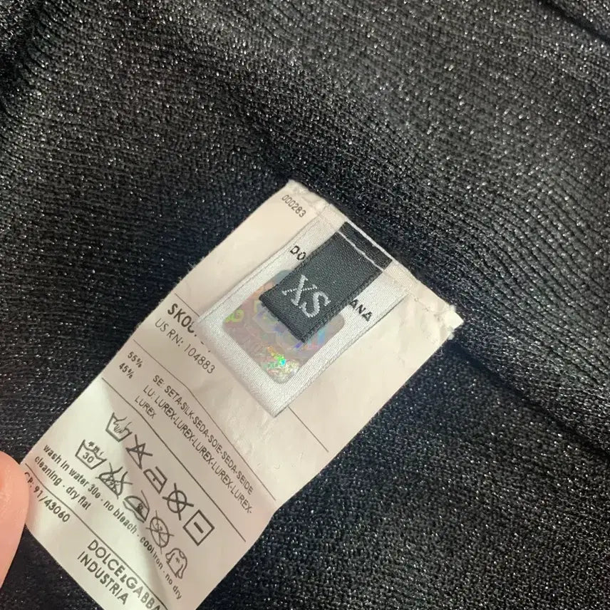 [BUNJANG] Dolce &amp; Gabbana Cardigan - Black / 돌체앤가바나 가디건 ,(딱붙가능)
