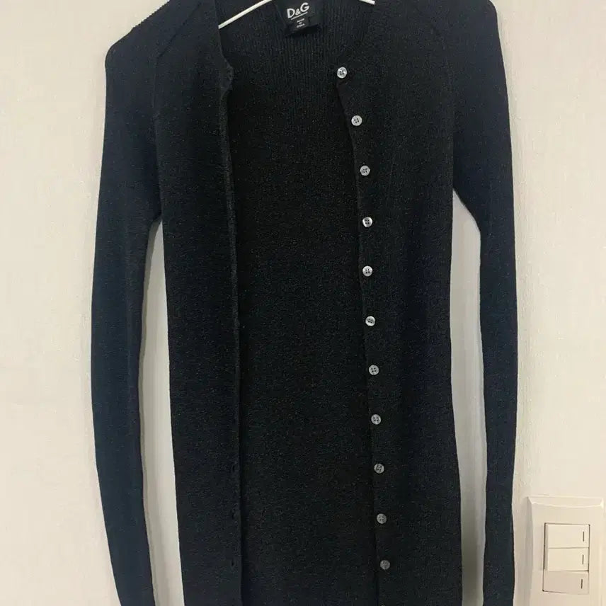 [BUNJANG] Dolce &amp; Gabbana Cardigan - Black / 돌체앤가바나 가디건 ,(딱붙가능)