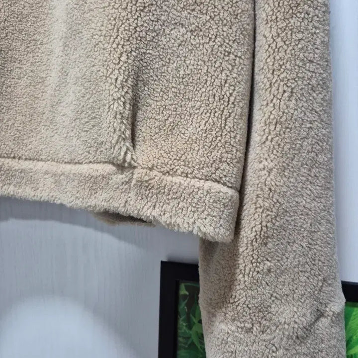 [BUNJANG] Vintage Beige Sherpa Jacket / (세일)(새상품)빈티지 베이지 뽀글이 자켓. 새상품