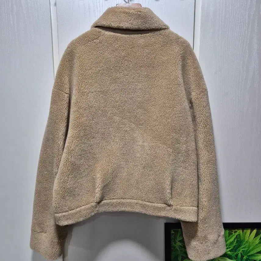 [BUNJANG] Vintage Beige Sherpa Jacket / (세일)(새상품)빈티지 베이지 뽀글이 자켓. 새상품