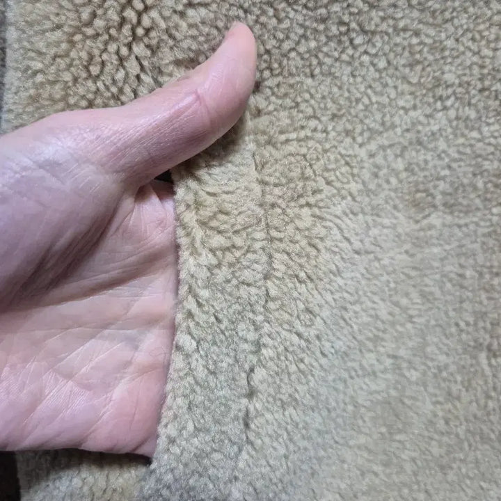 [BUNJANG] Vintage Beige Sherpa Jacket / (세일)(새상품)빈티지 베이지 뽀글이 자켓. 새상품