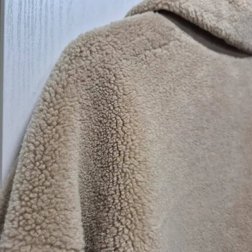 [BUNJANG] Vintage Beige Sherpa Jacket / (세일)(새상품)빈티지 베이지 뽀글이 자켓. 새상품
