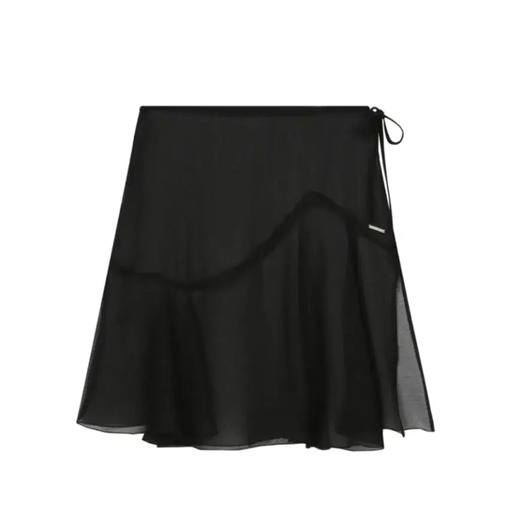 [BUNJANG] Miseki Seoul Labs Skirt Black / 미세키서울 랩스커트 블랙