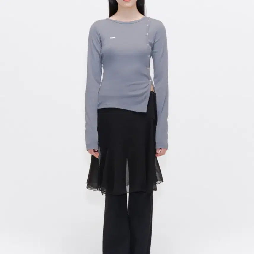 [BUNJANG] Miseki Seoul Labs Skirt Black / 미세키서울 랩스커트 블랙