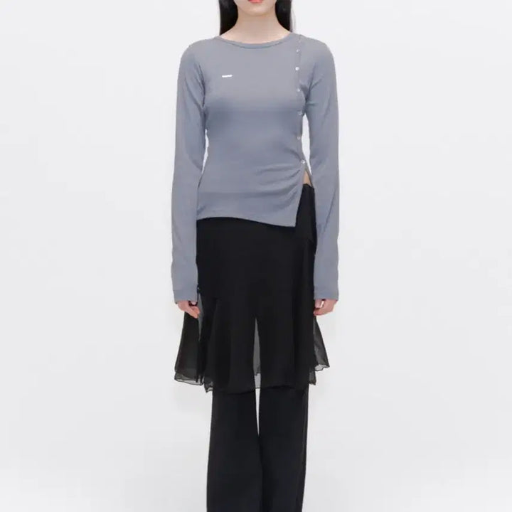 [BUNJANG] Miseki Seoul Labs Skirt Black / 미세키서울 랩스커트 블랙