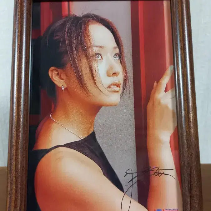 [BUNJANG] Uhm Jung Hwa Vintage Photo Frame / 90년대 엄정화 사진 액자 레트로 인테리어 연예인