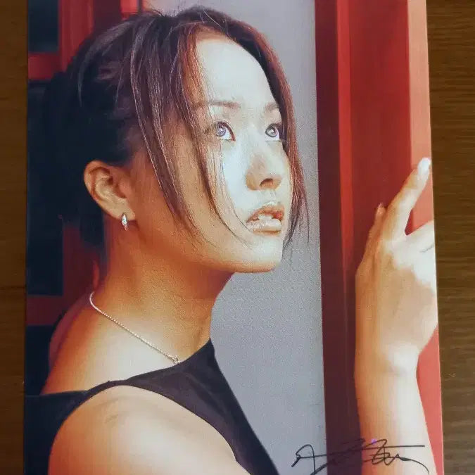 [BUNJANG] Uhm Jung Hwa Vintage Photo Frame / 90년대 엄정화 사진 액자 레트로 인테리어 연예인
