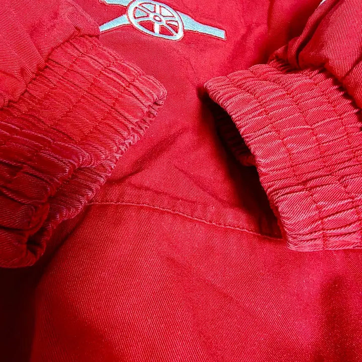 [BUNJANG] Adidas Arsenal Icon Top Scarlet Half-Zip Anorak / [초희귀/블록코어]아디다스 아스널아이콘탑 스칼렛 반집업 아노락HT7152