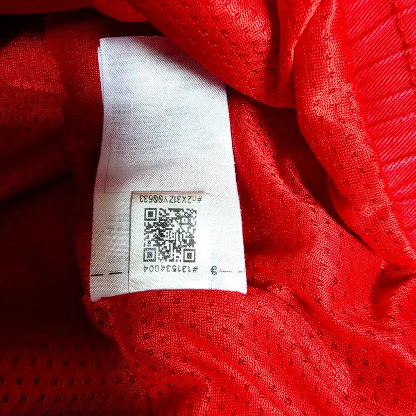 [BUNJANG] Adidas Arsenal Icon Top Scarlet Half-Zip Anorak / [초희귀/블록코어]아디다스 아스널아이콘탑 스칼렛 반집업 아노락HT7152