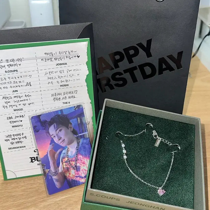 [BUNJANG] Seventeen Thunder Official Bracelet / 세븐틴 썬더 사녹 공방 팔찌