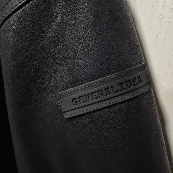 [BUNJANG] General Idea Quilted Leather Blouson Jacket - Black / (타임세일)(새상품)제너럴아이디어 레더 누빔 블루종 블랙