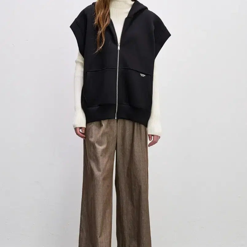[BUNJANG] Hansum System Hood Vest / 한섬시스템 후드베스트