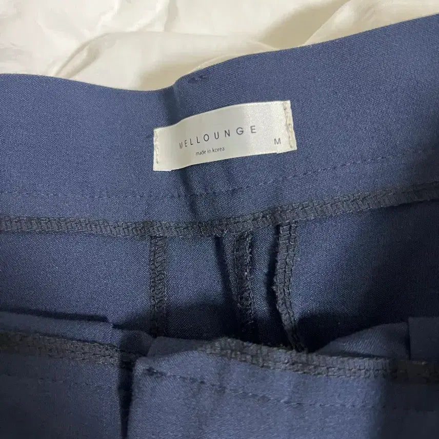 [BUNJANG] Navy Straight Fit Slacks / 네이비 일자핏 슬랙스
