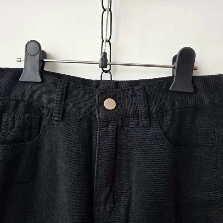 [SOLD OUT] 44)블랙 부츠컷 면팬츠/새제품