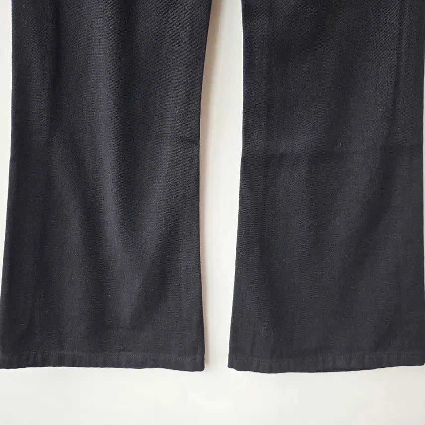 [SOLD OUT] 44)블랙 부츠컷 면팬츠/새제품