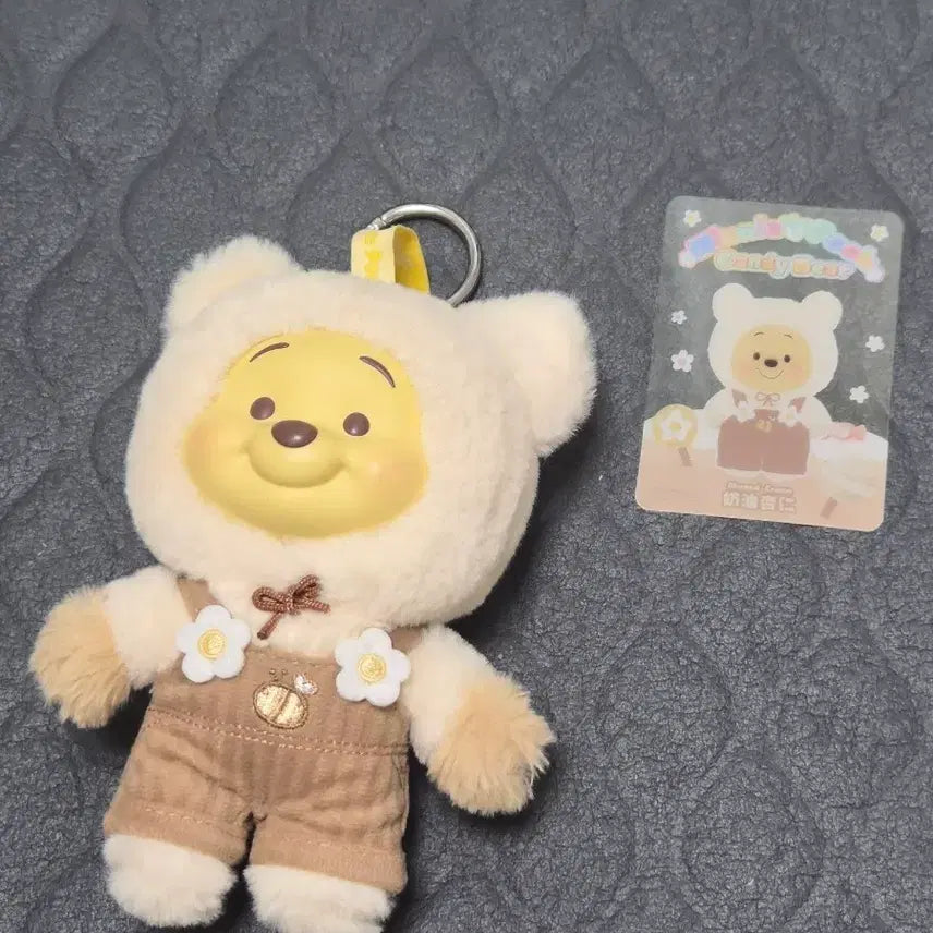[BUNJANG] Top Toy Disney Candy Bear Pooh Doll Keychain / 택포) 탑토이 디즈니 캔디베어 푸 인형 키링