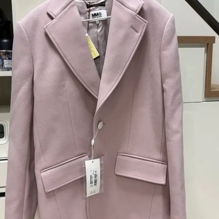 [BUNJANG] MM6 Maison Margiela Pink Jacket / MM6 메종 마르지엘라 핑크 재킷 <정가 209만원>