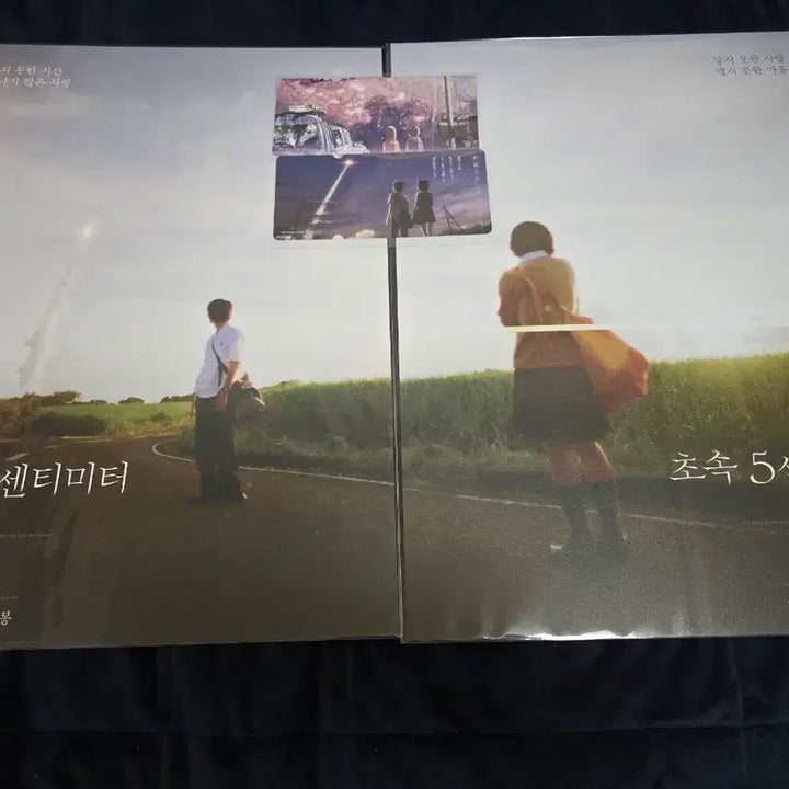 [BUNJANG] 5 Centimeters Per Second 2-Week Poster + Special Ticket Set / 초속5센티미터 2주차 주중,주말 포스터 + 스페셜티켓 세트
