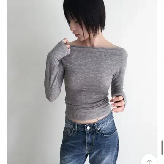 [BUNJANG] Shop-Or Boat Neck Ribbed Knit Sweater / 샵오르 보트넥 골지니트 새상품 3컬러 다 있어요