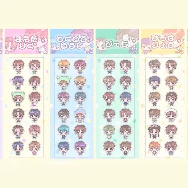 [BUNJANG] NCT WISH RUMUNE December Sticker Bundle Set Sion Jaehee Sakuya Yushi / 엔시티위시 라무네 12월 통판 스티커 양도 시온 재희 사쿠야 유우시