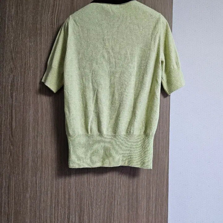 [BUNJANG] Avie Muah Cashmere Short-Sleeve Knit Top / 아비에무아 캐시미어 반팔니트